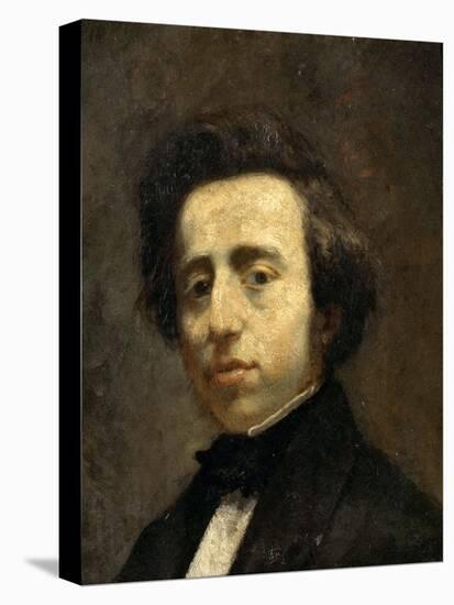 Portrait of Frédéric Chopin-Thomas Couture-Premier Image Canvas
