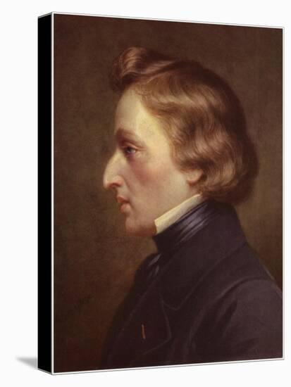 Portrait of Frederic Chopin-null-Premier Image Canvas