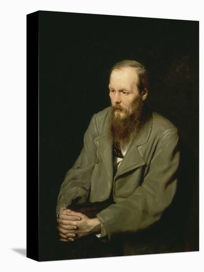 Portrait of Fyodor Dostoyevsky, 1872-Wassili Perow-Premier Image Canvas