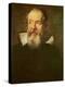 Portrait of Galileo Galilei (1564-1642) 1636 (Oil on Canvas)-Justus Sustermans-Premier Image Canvas