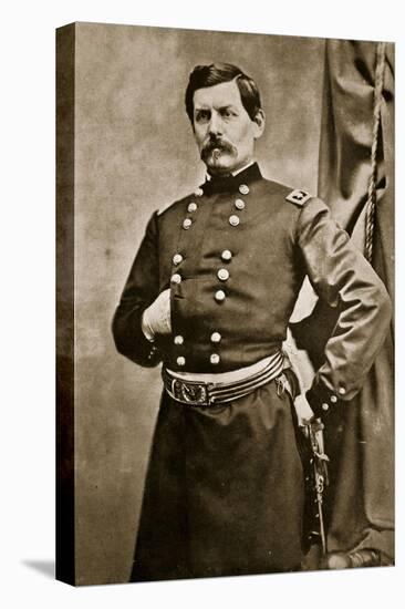 Portrait of General George B. Mcclellan, 1861-65-Mathew Brady-Premier Image Canvas