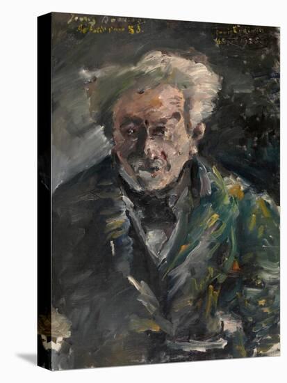 Portrait of Georg Brandes (1842-192)-Lovis Corinth-Premier Image Canvas