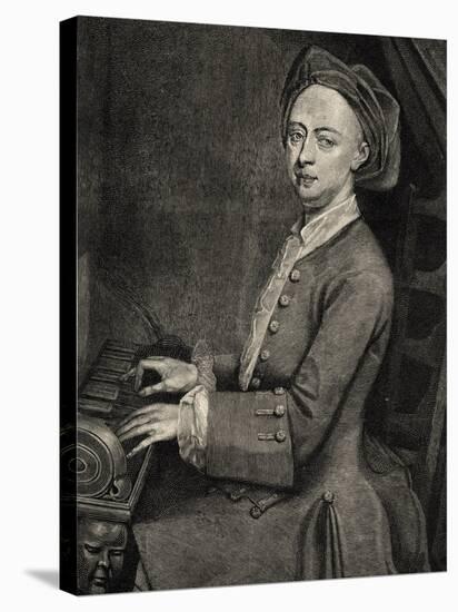 Portrait of Georg Friedrich Handel-null-Premier Image Canvas