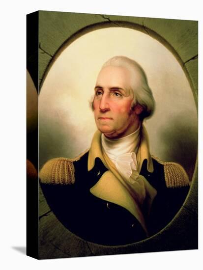 Portrait of George Washington, 1853-Rembrandt Peale-Premier Image Canvas