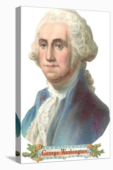 Portrait of George Washington-null-Stretched Canvas