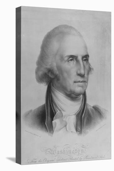 Portrait of George Washington-null-Premier Image Canvas