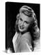 Portrait of Ginger Rogers, c.1945-null-Stretched Canvas