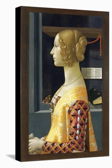 Portrait of Giovanna Tornabuoni-Domenico Ghirlandaio-Premier Image Canvas