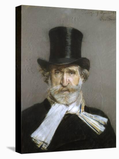 Portrait of Giuseppe Verdi, 1880s-Giovanni Boldini-Premier Image Canvas