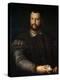 Portrait of Grand Duke of Tuscany Cosimo I De' Medici, (1519-157), after 1560-Agnolo Bronzino-Premier Image Canvas