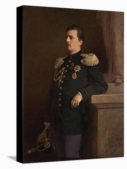 Portrait of Grand Duke Vladimir Alexandrovich of Russia (1847-190), 1880S-Ivan Nikolayevich Kramskoi-Premier Image Canvas