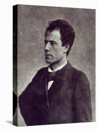 Portrait of Gustav Mahler, 1897-null-Premier Image Canvas