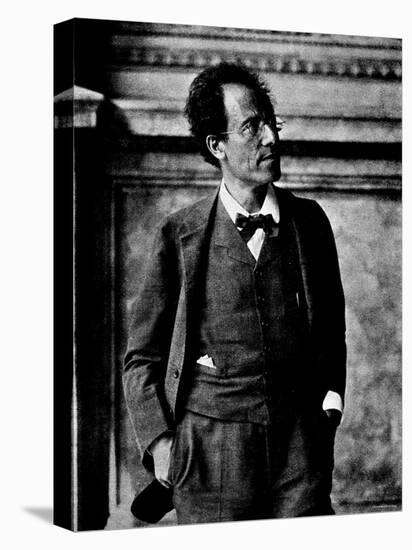 Portrait of Gustav Mahler-null-Premier Image Canvas