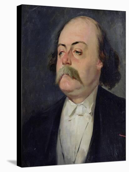 Portrait of Gustave Flaubert (1821-80) 1868-81-Eugene Giraud-Premier Image Canvas