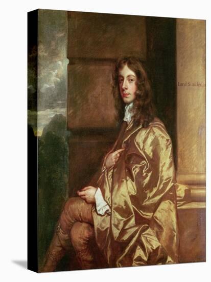 Portrait of Henry Spencer (1620-43), 1st Earl of Sunderland, 1643-Sir Peter Lely-Premier Image Canvas