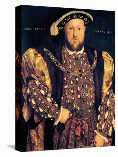 Portrait of Henry VIII (1491-1547) Aged 49, 1540-Hans Holbein the Younger-Premier Image Canvas