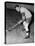Portrait of Hockey Player-null-Stretched Canvas