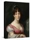 Portrait of Hortense de Beauharnais, Queen of Holland,1805-9-Anne-Louis Girodet de Roussy-Trioson-Premier Image Canvas