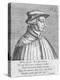 Portrait of Huldrych Zwingli, Published by Hondius, 1588-1649-German School-Premier Image Canvas