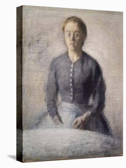 Portrait of Ida, 1892-Vilhelm Hammershoi-Premier Image Canvas