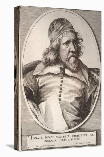 Portrait of Inigo Jones-Wenceslaus Hollar-Premier Image Canvas