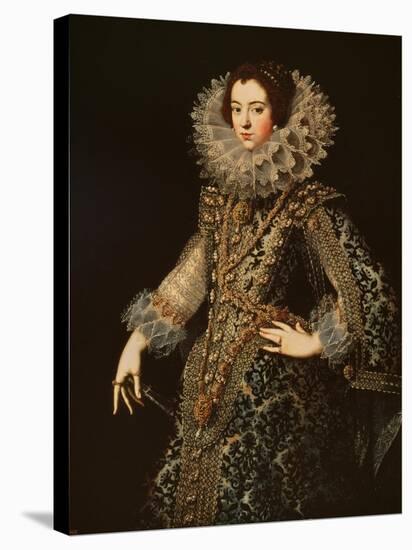 Portrait of Isabel of Bourbon-null-Premier Image Canvas