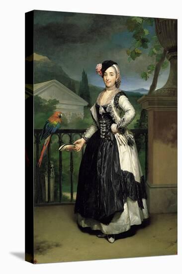 Portrait of Isabel Parreno Arce Ruiz De Alarcon Y Valdés, Marchioness of Llano-Anton Raphael Mengs-Premier Image Canvas