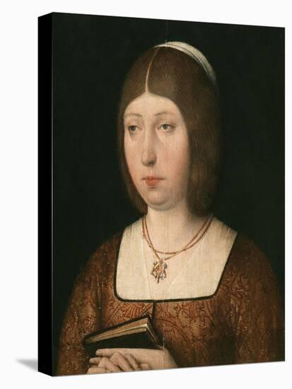 Portrait of Isabella 'The Catholic', Queen of Castile, c.1490-Flemish School-Premier Image Canvas
