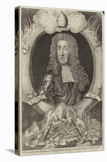 Portrait of James II of England and Ireland-Godfrey Kneller-Premier Image Canvas
