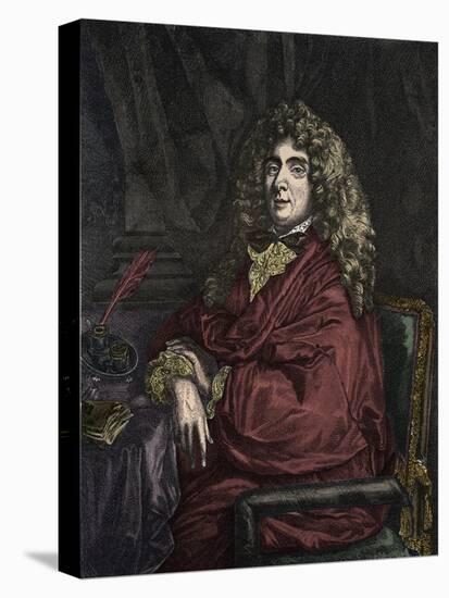 Portrait of Jean Baptiste Poquelin Moliere-Stefano Bianchetti-Premier Image Canvas