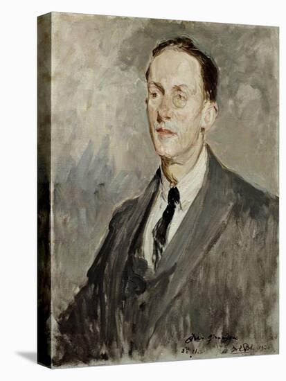Portrait of Jean Giraudoux, 1924-Jacques-emile Blanche-Premier Image Canvas