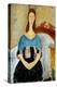 Portrait of Jeanne Hébuterne, 1918-Amedeo Modigliani-Premier Image Canvas