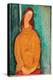 Portrait of Jeanne Hebuterne-Amedeo Modigliani-Premier Image Canvas