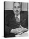 Portrait of Jewish Rabbi, Religious Leader, and Future President of Israel Dr. Chaim Weizmann-Bernard Hoffman-Premier Image Canvas