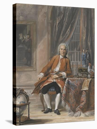 Portrait of Joan Jacob Mauricius, Governor-General of Suriname-Cornelis Troost-Stretched Canvas