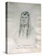Portrait of Joseph Too-We-Tak-Hes Chief of the Nez Perce Indians-Gustav Sohon-Premier Image Canvas