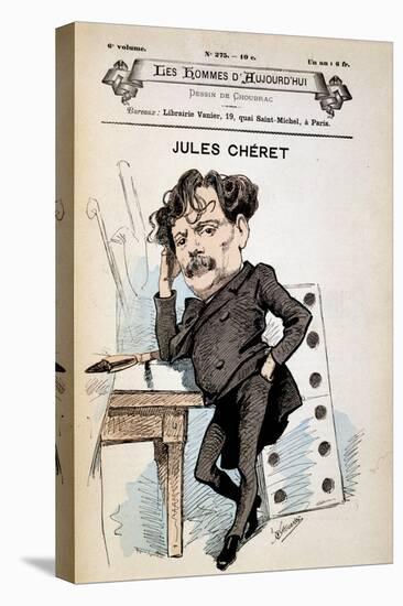 Portrait of Jules Chéret, French Painter and Poster Artist (1836-1932). in Today's Men. Drawing by-Alfred Choubrac-Premier Image Canvas