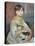 Portrait of Julie Manet or Little Girl with Cat-Pierre-Auguste Renoir-Premier Image Canvas