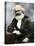 Portrait of Karl Marx (1818-1883 German Socialist Philosopher and Theorist).-null-Premier Image Canvas