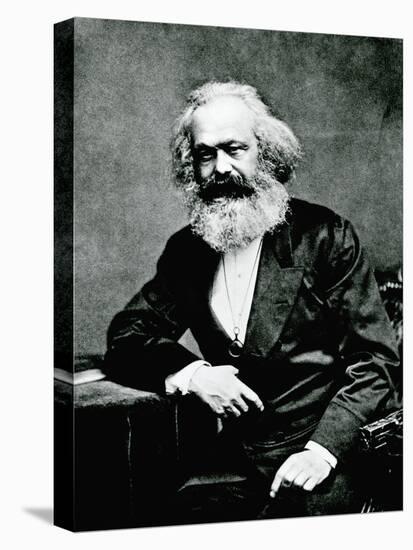 Portrait of Karl Marx-null-Premier Image Canvas