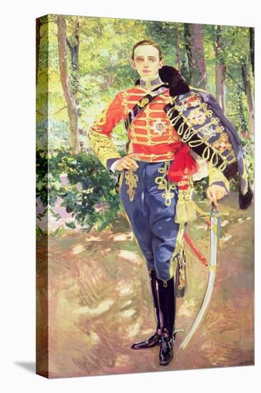 Portrait of King Alfonso XIII Wearing the Uniform of the Hussars, 1907-Joaquín Sorolla y Bastida-Premier Image Canvas