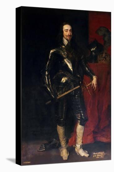 Portrait of King Charles I of England, Scotland and Ireland (1600-164), 1638-Sir Anthony Van Dyck-Premier Image Canvas