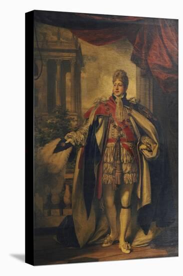 Portrait of King George Iv as Prince of Wales, Standing Full Length in Garter Robes-Thomas Phillips-Premier Image Canvas