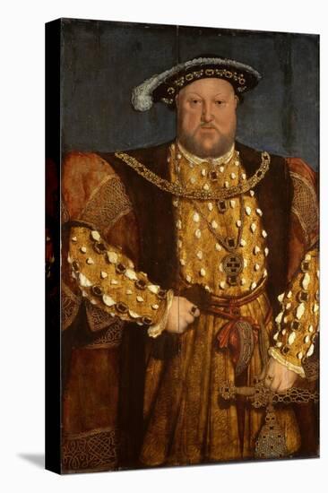 Portrait of King Henry VIII-Hans Holbein the Younger-Premier Image Canvas