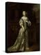 Portrait of Lady Philippina Staunton, Wife of Roelof Van Arkel, Lord of Burgst-Caspar Netscher-Stretched Canvas