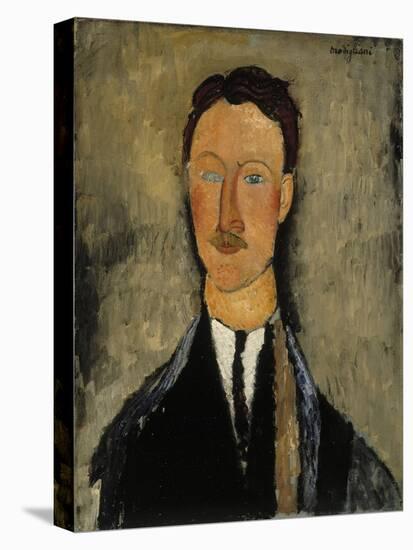 Portrait of Leopold Survage (1879-1968) - Peinture De Amedeo Modigliani, (1884-1920) - 1918 - Oil O-Amedeo Modigliani-Premier Image Canvas