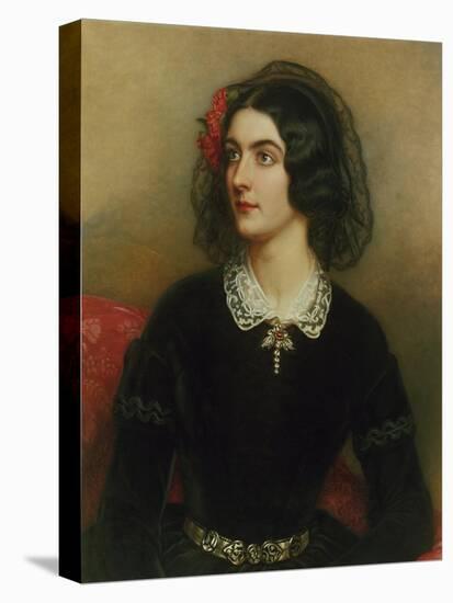 Portrait of Lola Montez (1820-1861). Painted 1847-Joseph Karl Stieler-Premier Image Canvas