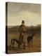 Portrait of Lord Rivers with Two Greyhounds, c.1825-Jacques Laurent Agasse-Premier Image Canvas