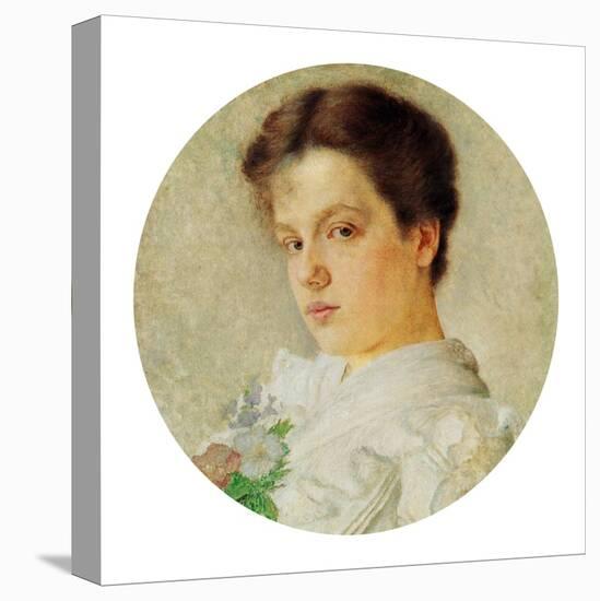 Portrait of Lotte Krieser-Isidor Kaufmann-Stretched Canvas