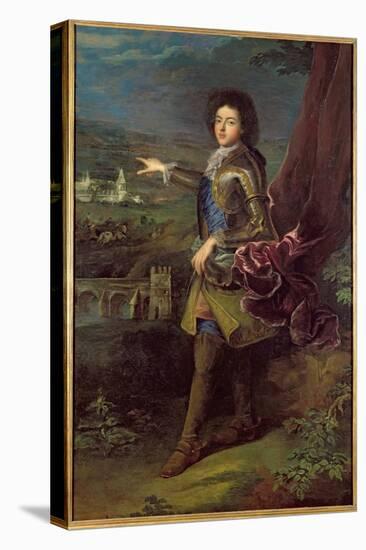 Portrait of Louis Auguste de Bourbon-Francois de Troy-Premier Image Canvas